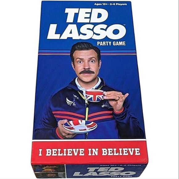 Ted Lasso I BELIEVE Party Game & Believe Book Bundle Gift Set - Picture 1 of 16